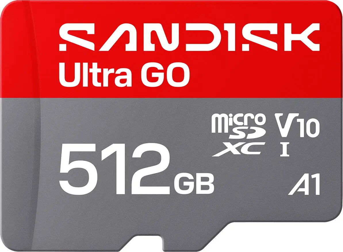 SanDisk Ultra GO SDSQUGN-512G-GN6MN MicroSDXC Atmiņas