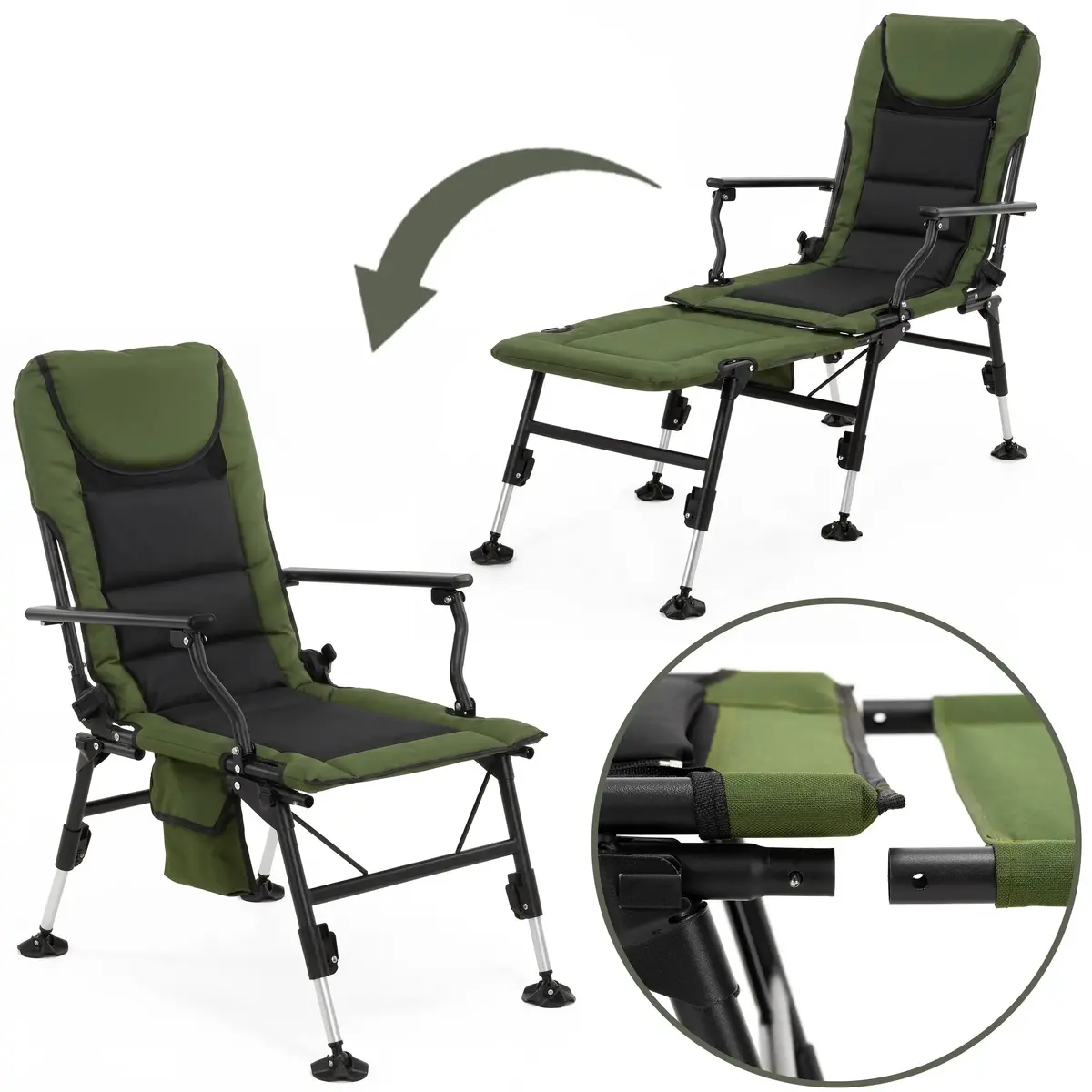 Springos CS0192 Folding Fishing Chair Photo 4