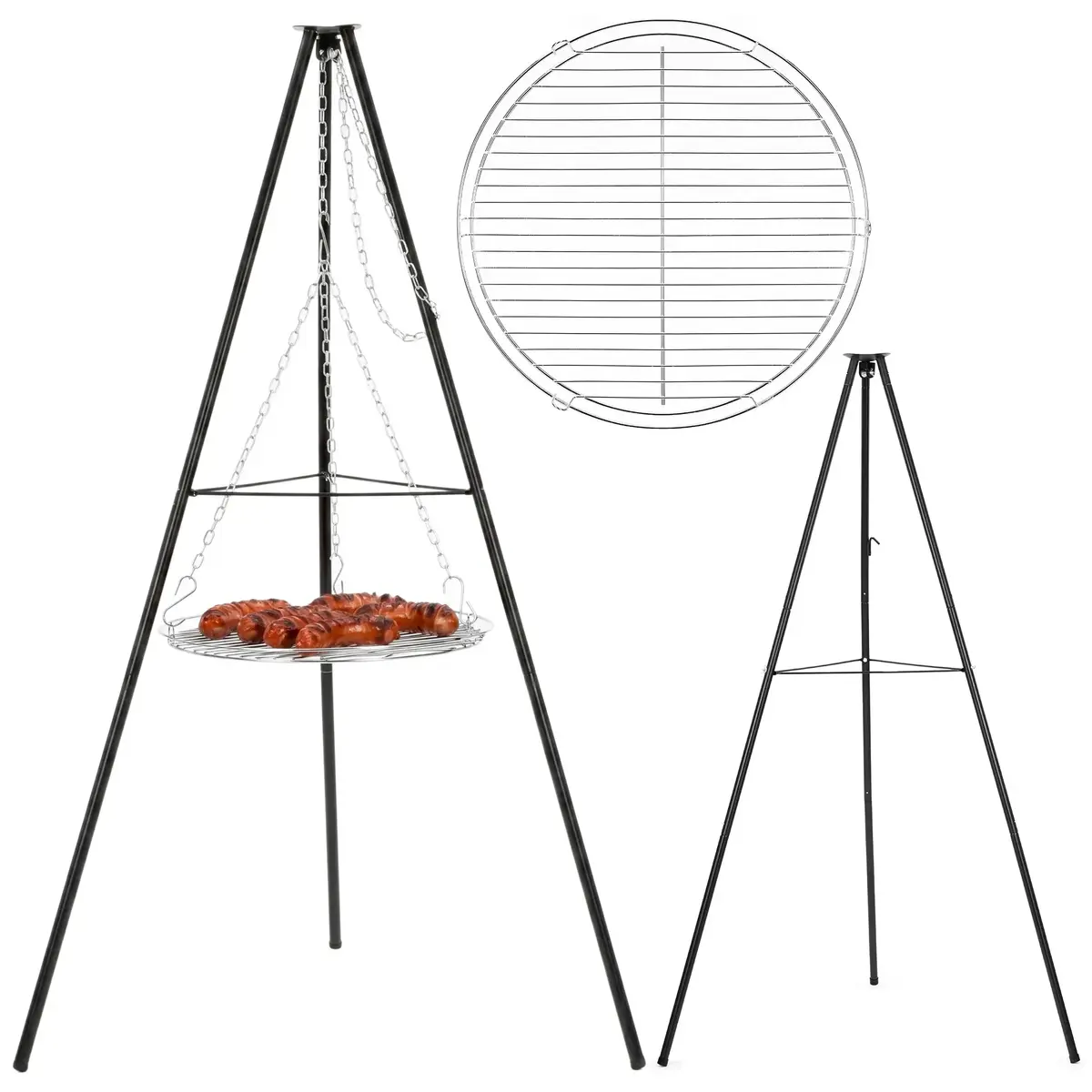 Tripod Fire Pit Grill Springos BQ0035 Photo 2
