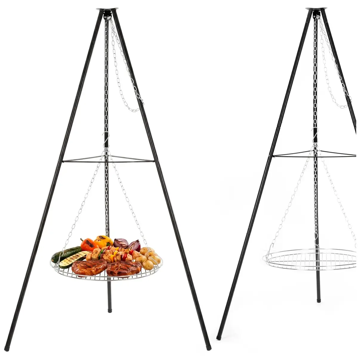 Tripod Fire Pit Grill Springos BQ0035 Photo 3