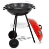 Springos BQ0032 Portable Charcoal Grill with Lid and Wheels Photo 5