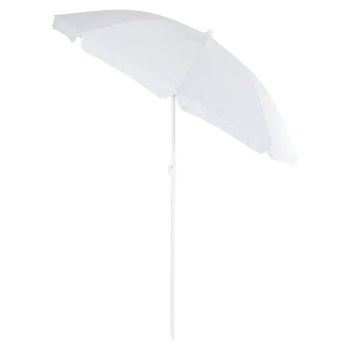 Springos BU0027 Beach Umbrella 160 cm Gray UPF50+ Photo 8