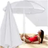 Springos BU0027 Beach Umbrella 160 cm Gray UPF50+ Photo 10