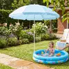 Springos BU0026 Beach Umbrella - Blue, 160 cm Photo 5