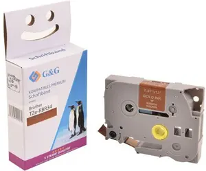 G&G Fabric Ribbon Compatible with Brother TZe-R34P