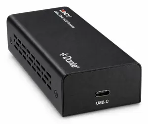 Lindy 70617 USB-C Dante Audio Converter with USB Type-C and 9W Power Consumption