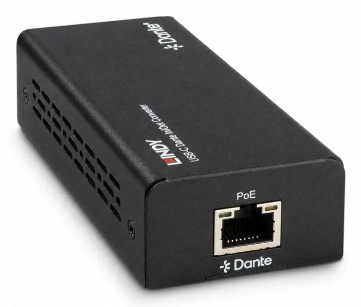 Lindy 70617 USB-C Dante Audio Converter Photo 2
