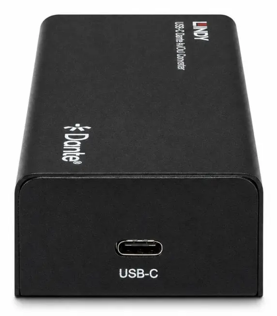 Lindy 70617 USB-C Dante Audio Converter Photo 3