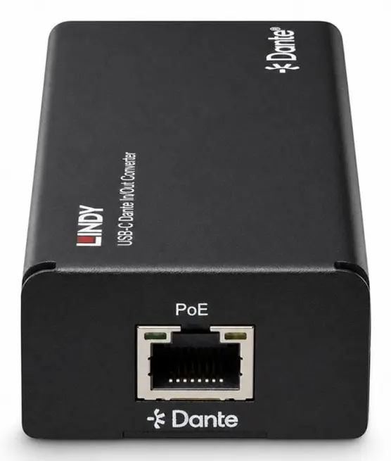 Lindy 70617 USB-C Dante Audio Converter Photo 4