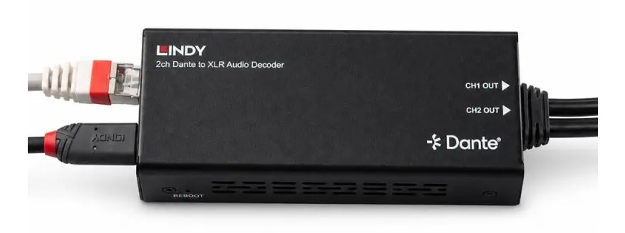 Lindy 70619 Dante to XLR Audio Decoder Photo 5