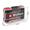 Einhell-KWB 39 daļu bitu un urbju komplekts M-CASE Photo 3