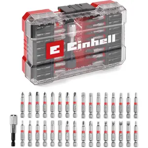 Einhell-KWB 118903 Bit Set 50 mm in M-CASE, 33 Pieces