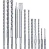 Набор зубил и буров Einhell-KWB SDS Plus 12 шт. Photo 3