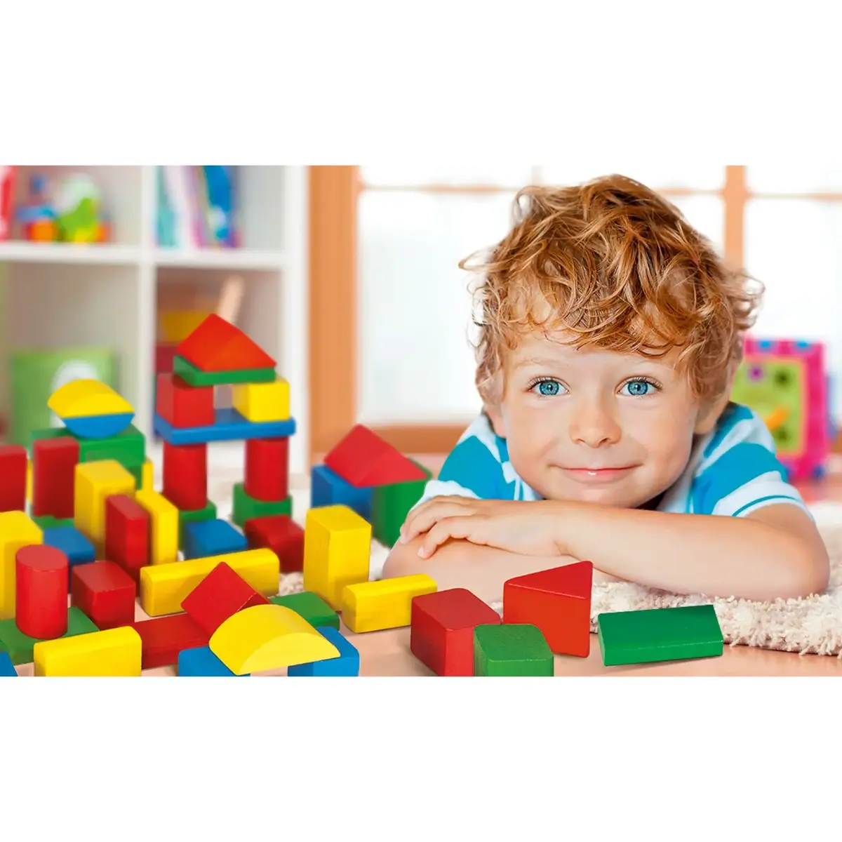 Simba-Dickie Eichhorn Wooden Building Blocks Photo 3
