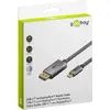 Goobay USB-C uz DisplayPort adaptera kabeļis 4K 60Hz 1m Photo 3