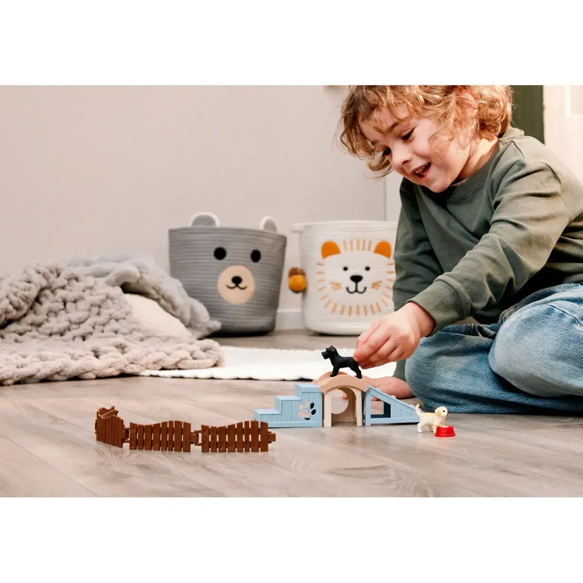 Schleich Farm World Время приключений для щенков Photo 6