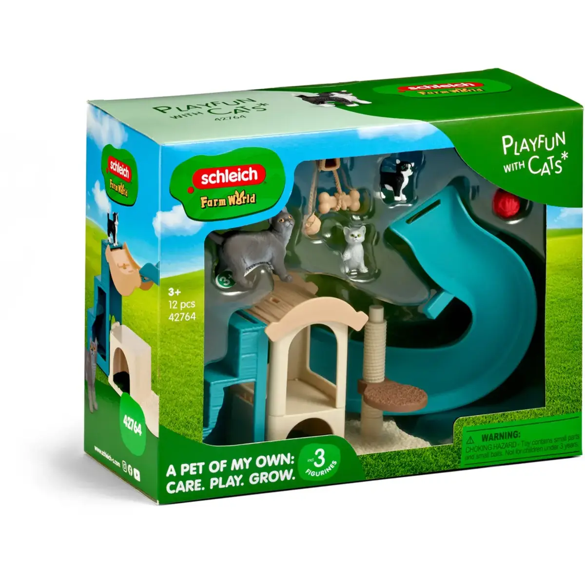 Schleich Farm World Fun For Cats Playset Photo 4