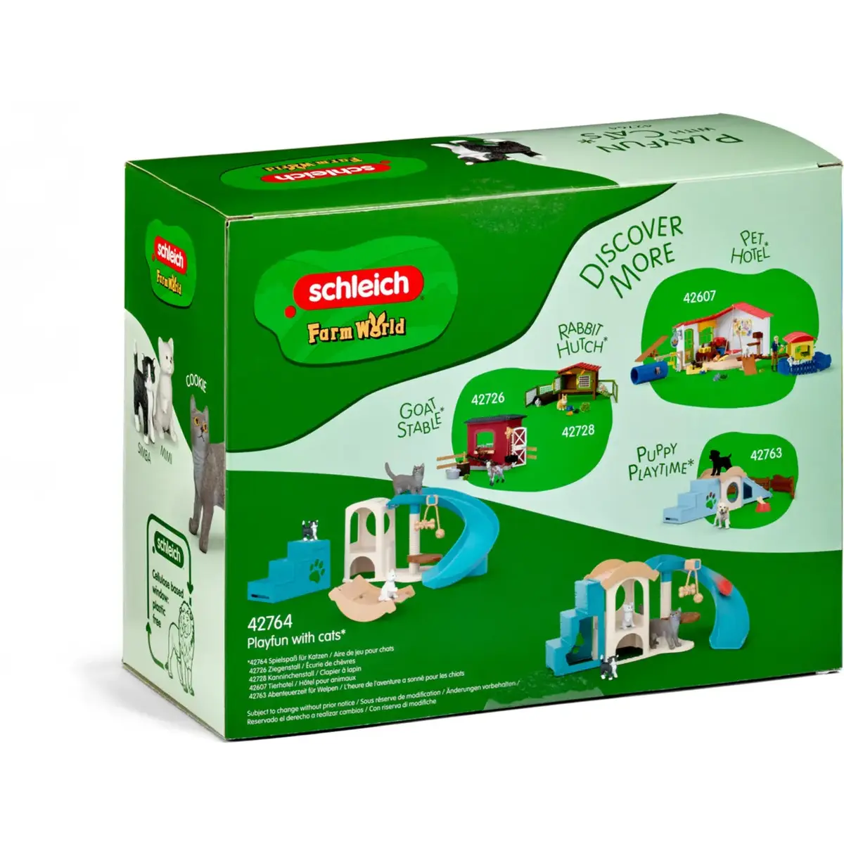 Schleich Farm World Fun For Cats Playset Photo 5