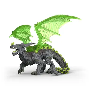 Schleich ELDRADOR CREATURES Rock Dragon 70847 Multicolour Plastic Toy Figure for Kids Recommended Age Min 4 Years