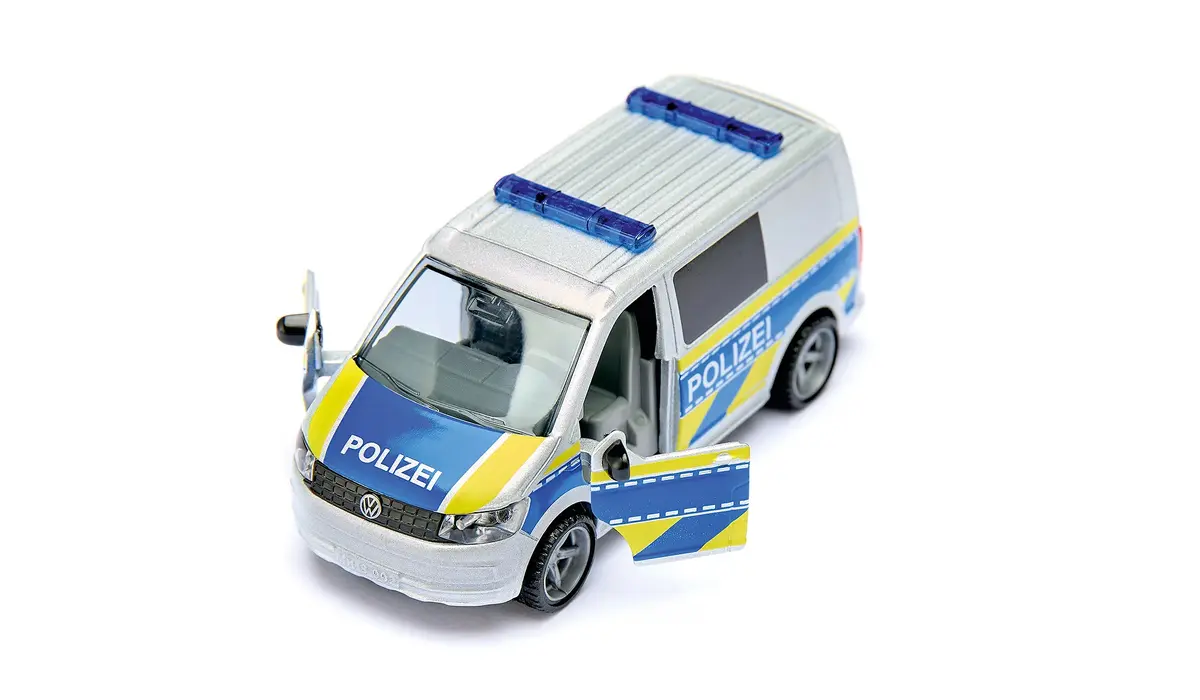 Siku VW T6 with motorbike police 2562 Photo 5