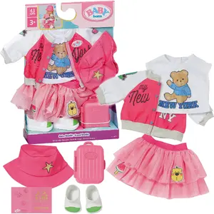 ZAPF Creation BABY born Deluxe travel outfit for 43 cm dolls