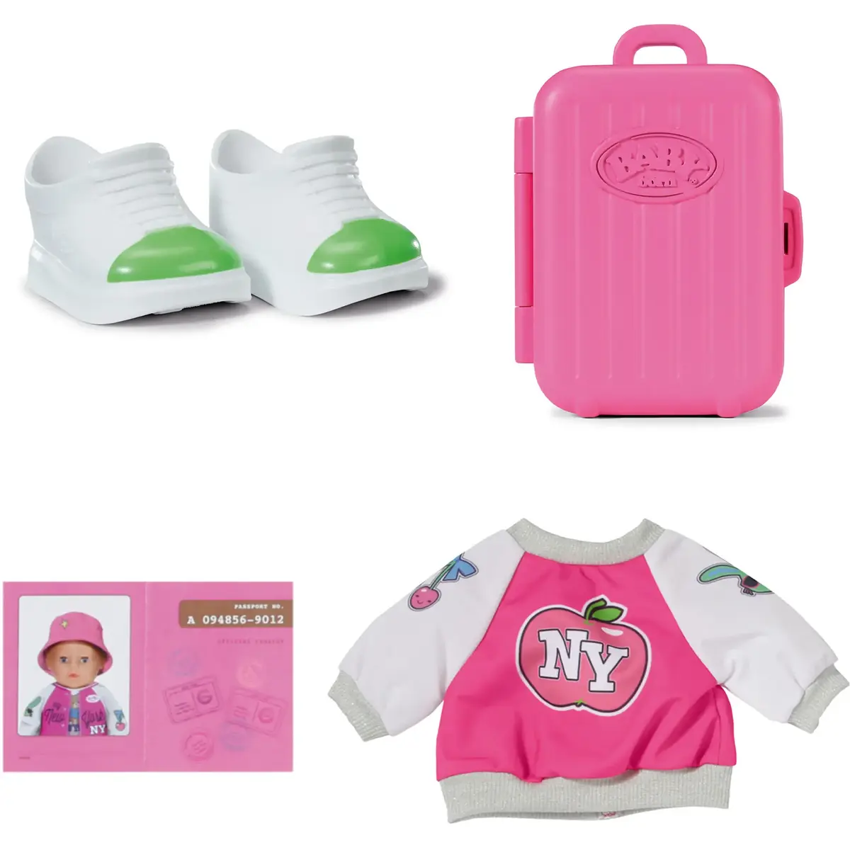 ZAPF Creation BABY born Deluxe Дорожный комплект одежды Photo 4