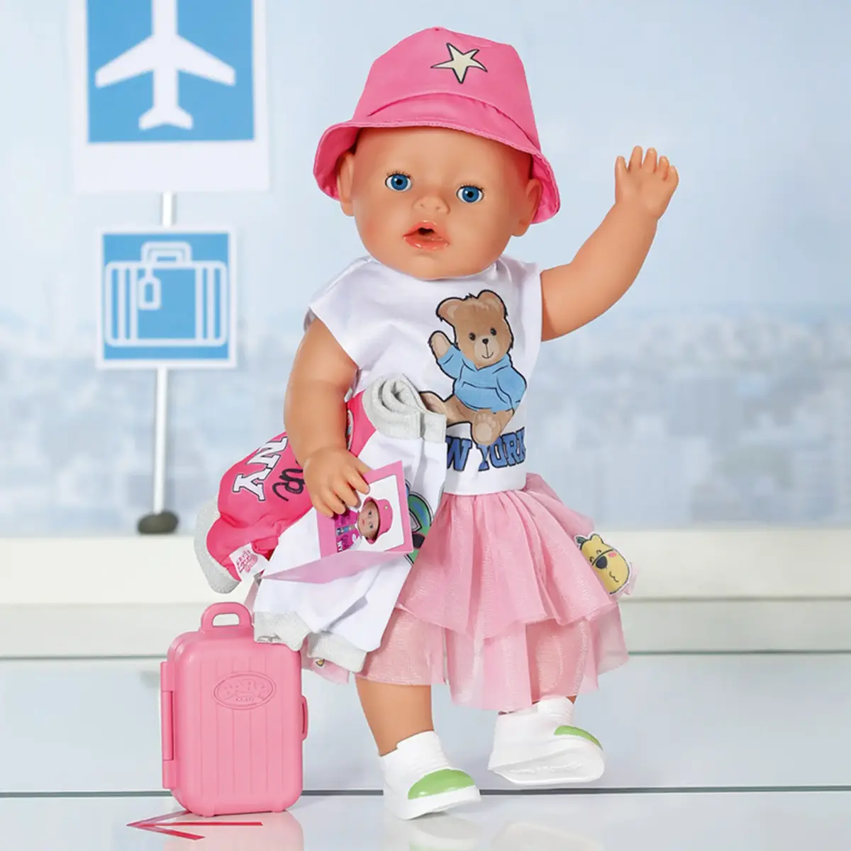 ZAPF Creation BABY born Deluxe Дорожный комплект одежды Photo 6