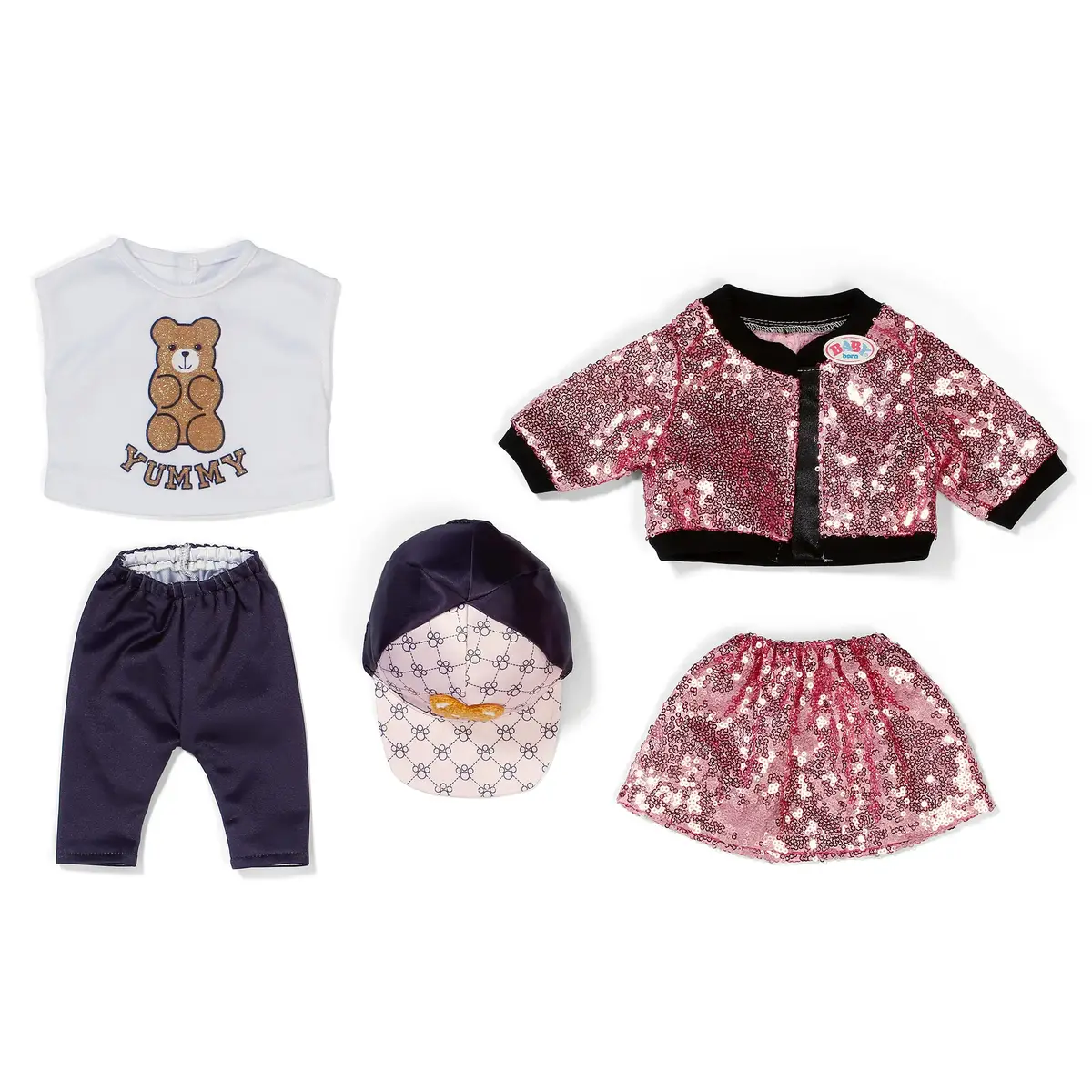 ZAPF Creation BABY born Glam Outfit 43см Photo 3