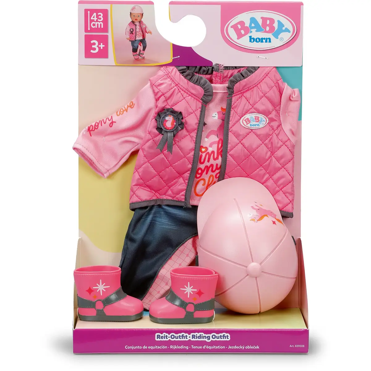 ZAPF Creation BABY born Костюм для езды 43см Photo 2