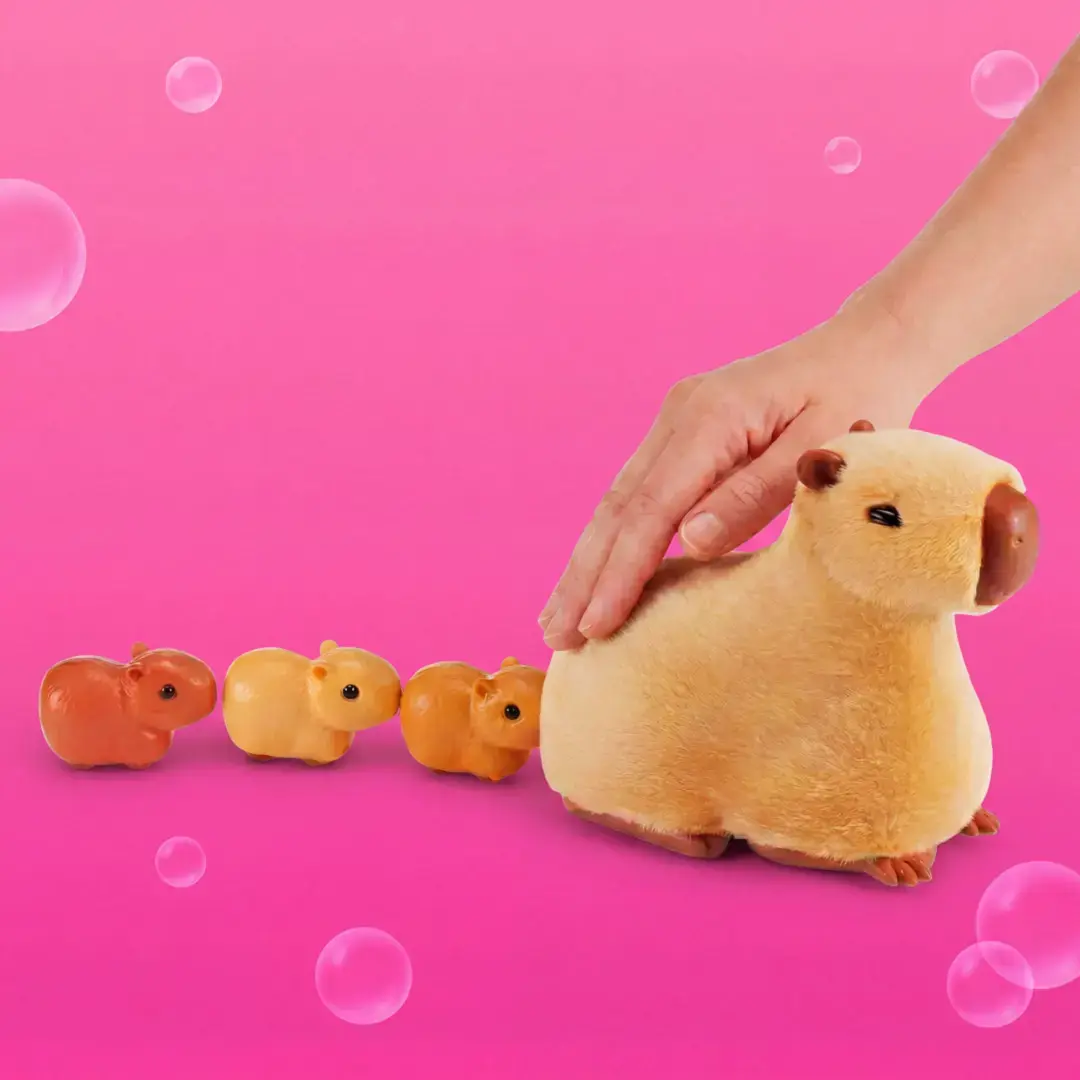 Игрушка Zuru Pets Alive Мама капибара и малыш-сюрприз Photo 3