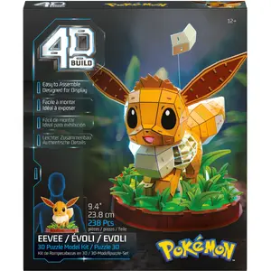 Spinmaster 4D Build Pokémon Eevee Model Kit