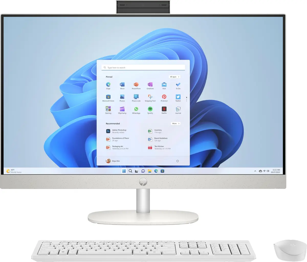 HP All-in-One galddators 27-cr0000nc Intel Core
