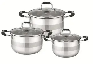 Stainless Steel Cookware Set 6-Piece CW-S013