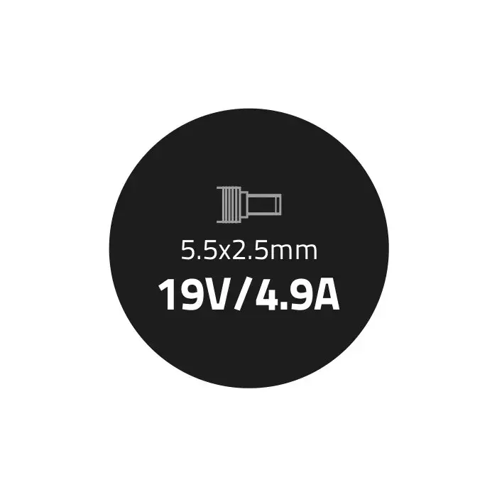 QOLTEC 50075.90W barošanas adapteris portatīvajam Photo 3