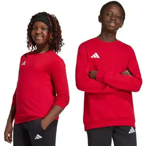 adidas Entrada 26 Sweat Top Childrens Red Sweatshirt JZ6556