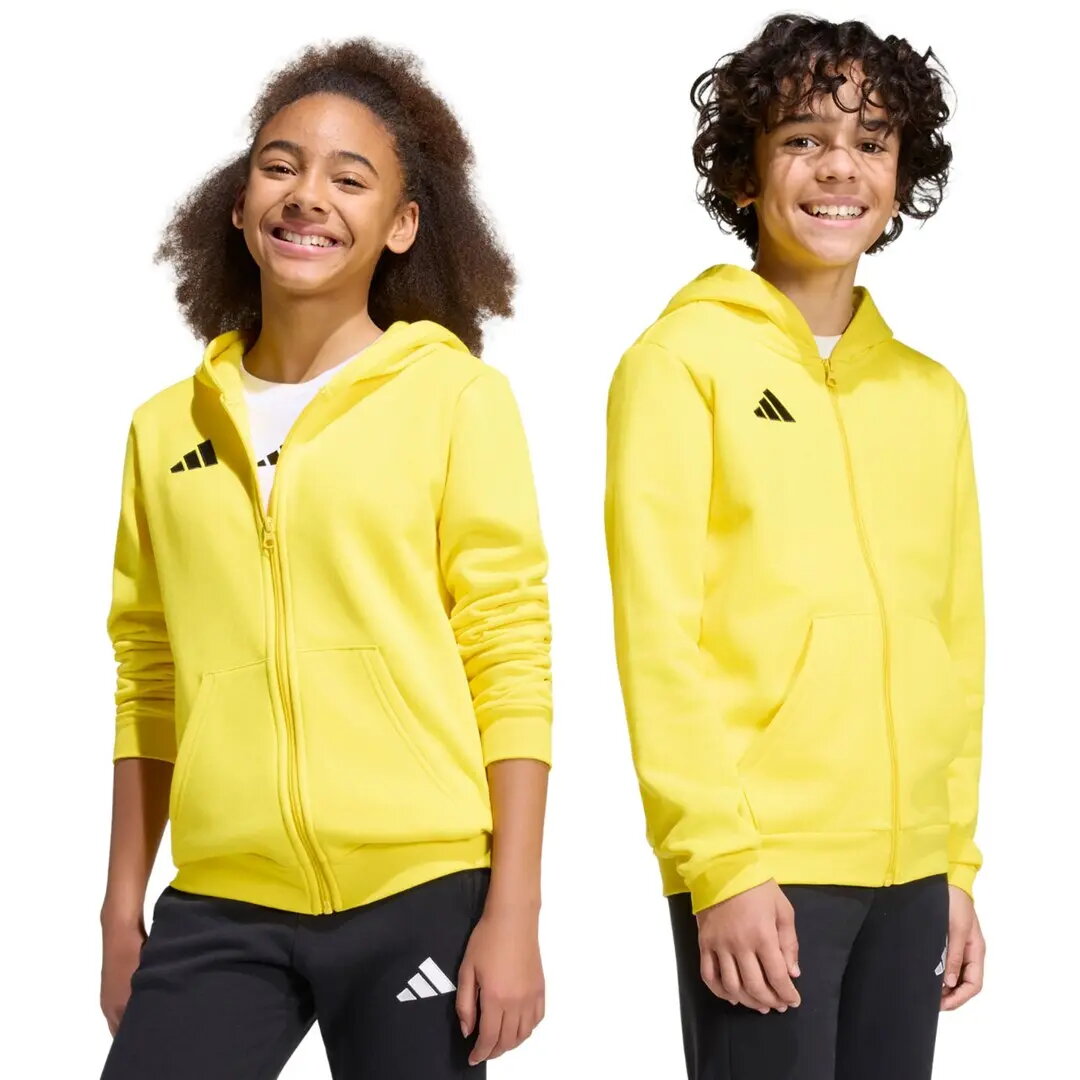 Bērnu jaka ar rāvējslēdzi adidas Entrada