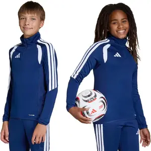 Детская тренировочная кофта adidas Tiro 26 League синяя JY7165