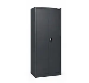 Iron Mate SATURN Metal Utility Cupboard Balton Baltic Saturn_7016 with Hinged Doors 4 Shelves Anthracite RAL7016