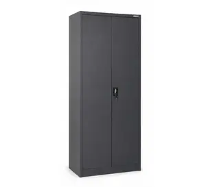 Balton Baltic MARS Metal Garage Cabinet Anthracite RAL7016 with 2 Hinged Doors and 4 Adjustable Shelves