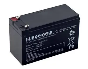 Аккумулятор для ИБП EVER Europower EP 7,2-12 T2 12В 7,2Ач