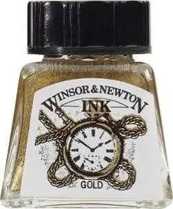 Тушь рисовальная Winsor & Newton Gold 14 мл