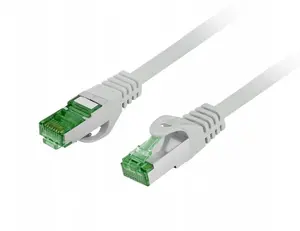 Lanberg PCF7-10CU-2000-S Category 7 S/FTP LSZH Copper Network Patch Cable 20m Gray Fluke Passed