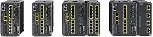 Cisco Catalyst IE3500 pārvaldāms L2/L3 Gigabit Ethernet slēdzis ar 8 RJ-45 portiem un statīva montāžas atbalstu
