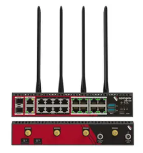 Opengear OM1308-8E-C console server with 5G mobile network support, Python programming, RS-232/RJ-45 console ports, and ZTP and Ansible management