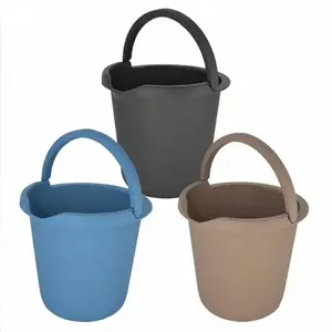 York Round Bucket New 12L with Internal Measuring Scale