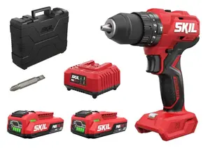 Skil_Red 3021HD Bezvadu urbjmašina 20V Bezsuku ar Diviem 2Ah Akumulatoriem