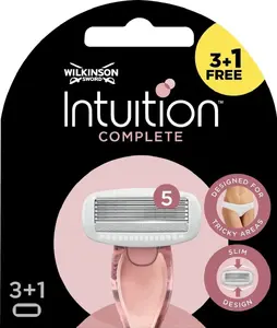 Wilkinson Sword Intuition Complete rezerves skūšanās galviņas 4 gab.