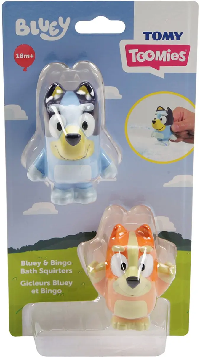 Tomy Toomies Bluey Bath Squirters Игрушка для ванной Photo 4