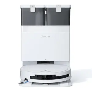 Робот-пылесос Ecovacs Deebot T50 Pro Gen3 белый с силой всасывания 25 кПа и аккумулятором 5200 мАч