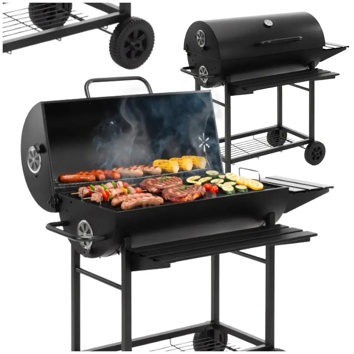 Springos Charcoal Garden Grill BQ0031 Black Photo 10